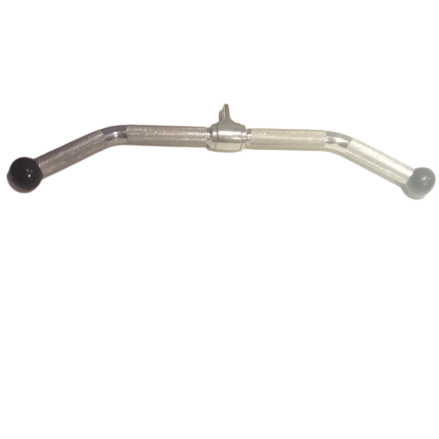Kurze Lat Pulldown Stange mit Gummigriffen