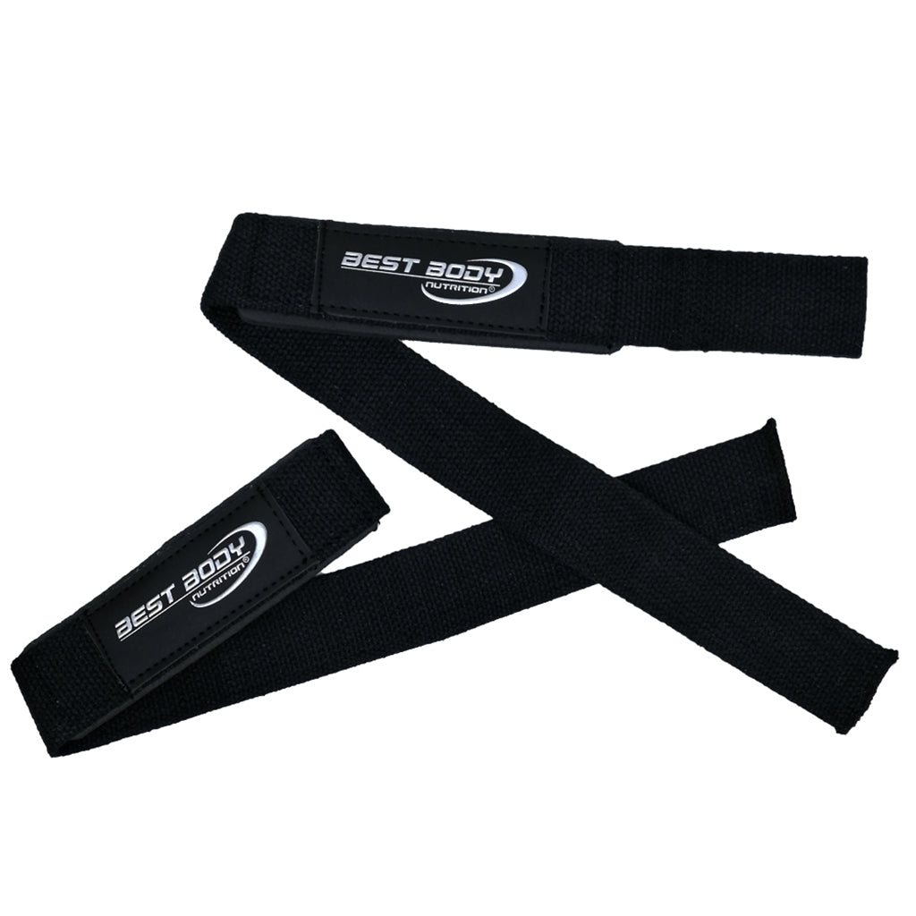 Baumwoll-Straps für Krafttraining (Schwarz) Baumwolle