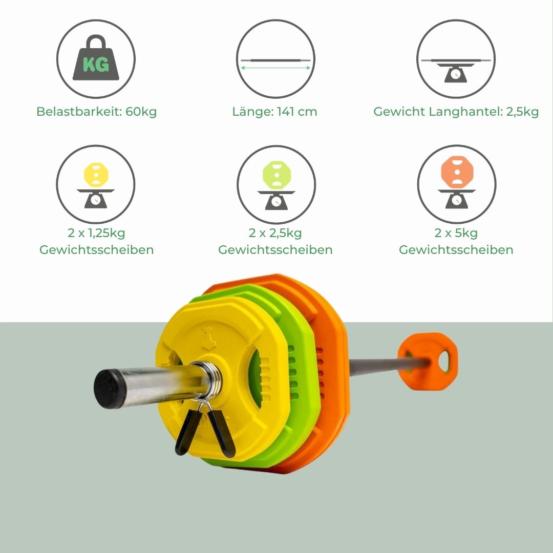 Aerobic Pumpset 20 kg - Nordic Strength - muskelzone