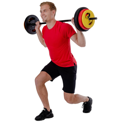 Aerobic-Hantelset günstig (20 kg, 25 mm)