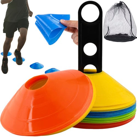 Trainingskegel (weich) – Set mit fünfzig Stück