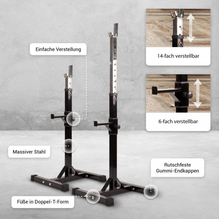 Freistehendes Squat Rack - muskelzone