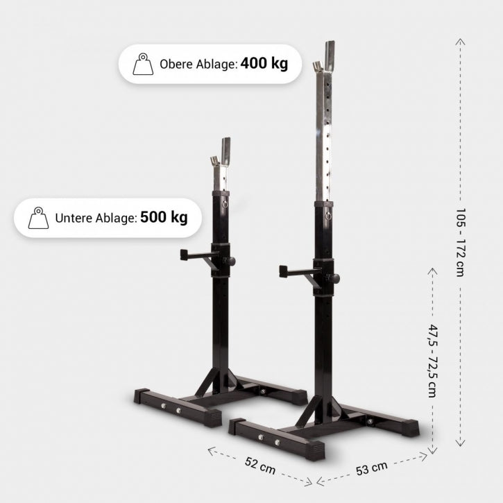 Freistehendes Squat Rack - muskelzone