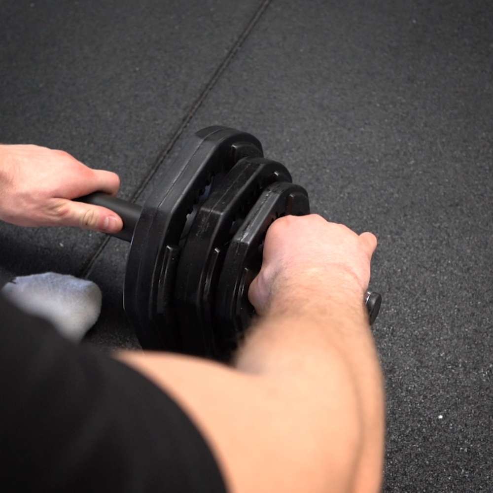 Aerobic-Hantelset 20 kg (Schwarz) – Nordic Strength
