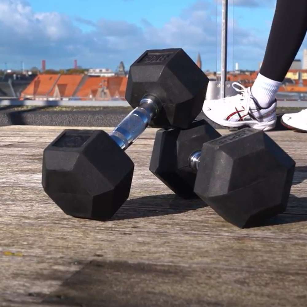 Hexagon Kurzhantel (30 kg) - muskelzone