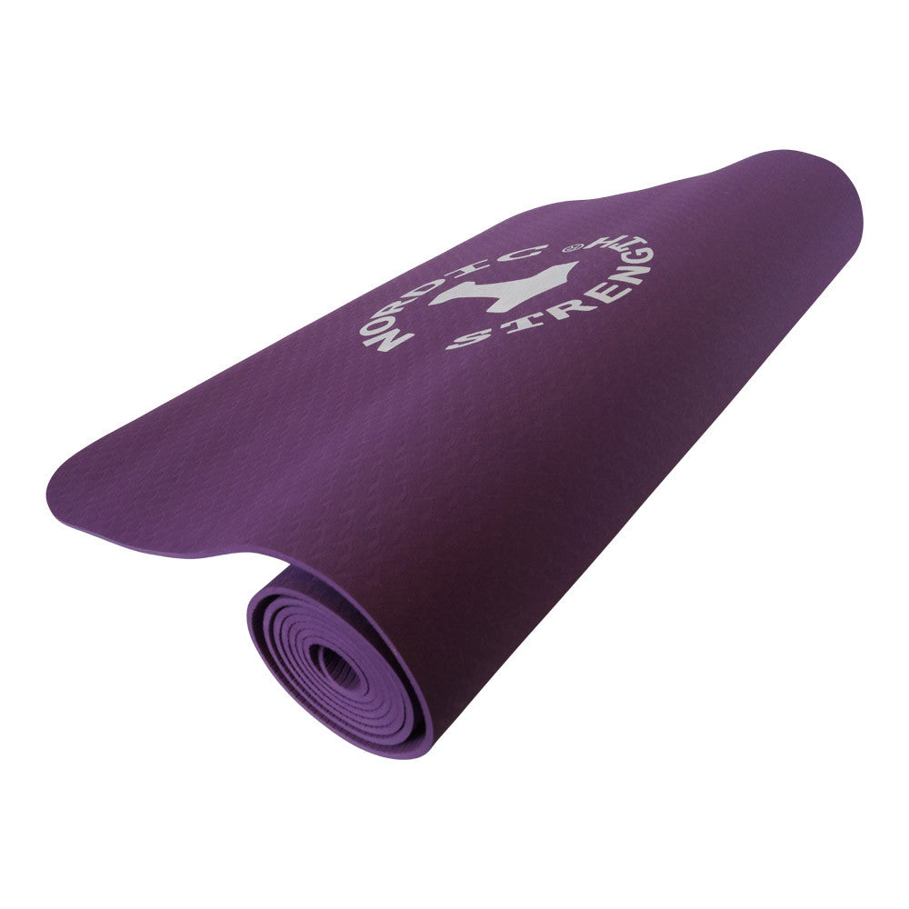 TPE Yogamatte Lila - 6 mm