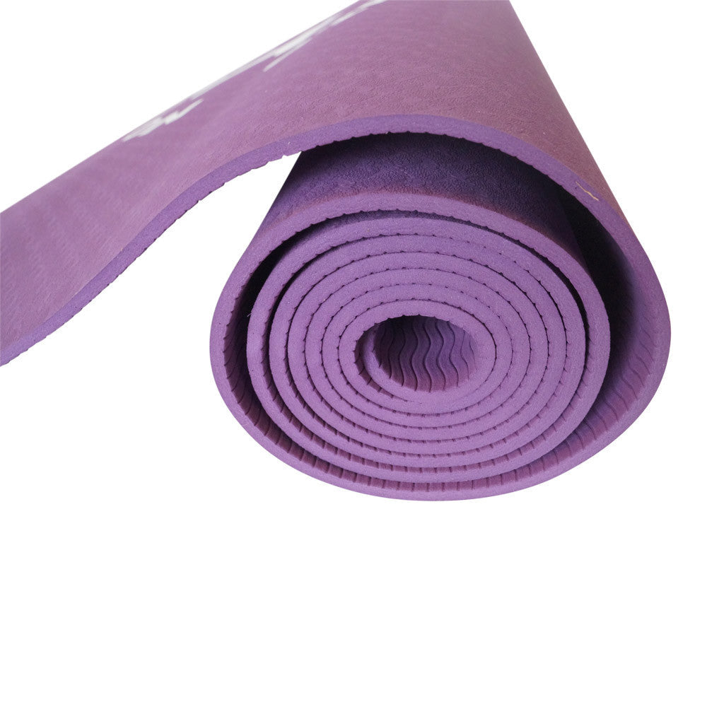 TPE Yogamatte Lila - 6 mm