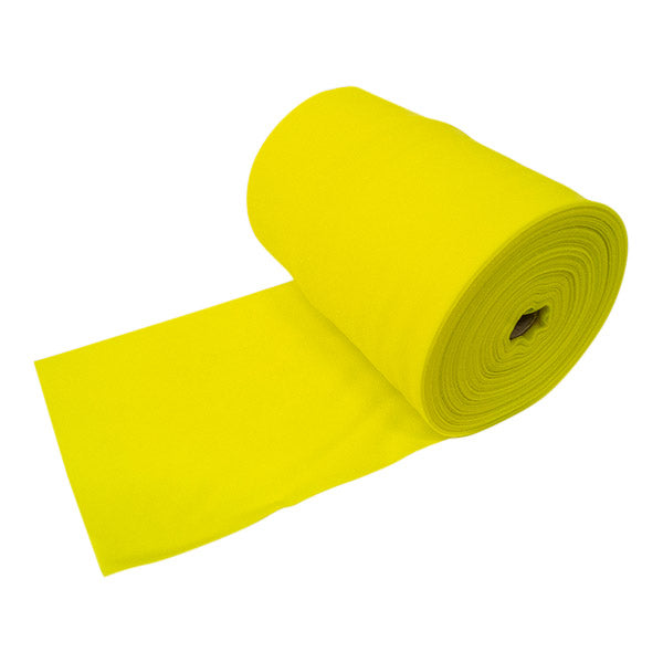 Fitnessband, gelb: "Leicht”, 30m Rolle - muskelzone