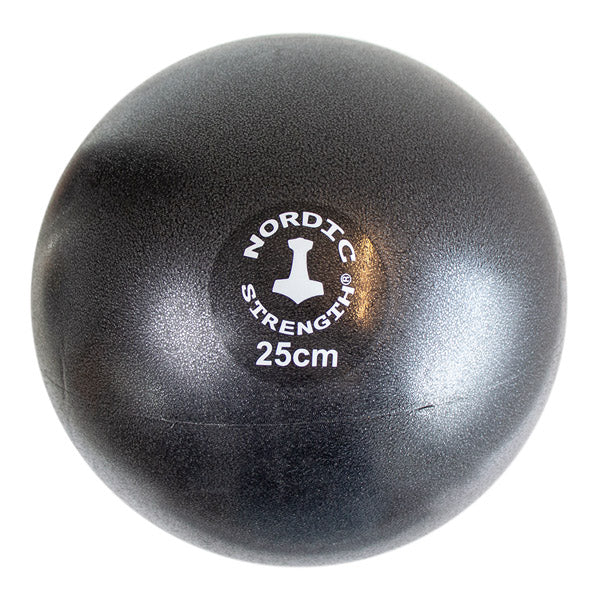 Pilatesball, 25 cm, schwarz - muskelzone