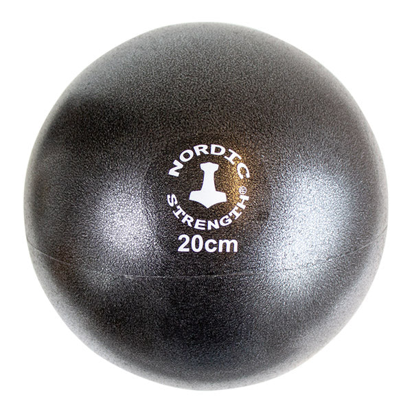 Pilatesball, 20 cm, schwarz - muskelzone