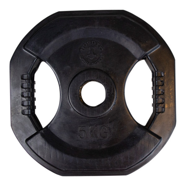 Pump BLACK Hantelscheiben-Set, 2 x 5 kg - Nordic Strength