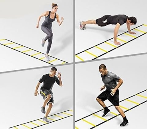 Agility-Leiter, 6 Meter lang - muskelzone
