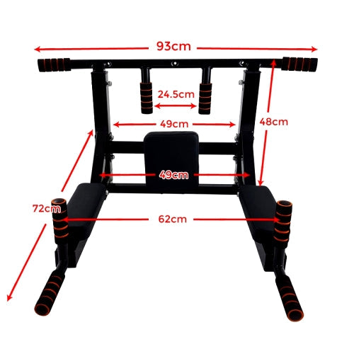 Pull-up, Chin-up und Push-up Bar - muskelzone